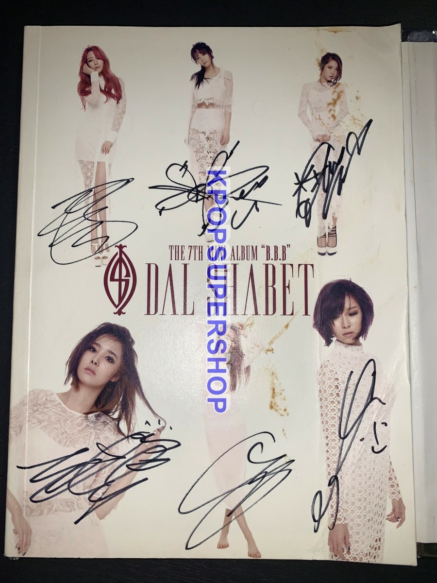 K-POP・アジア DAL SHABET 7th Mini Album B.B.B CD Dal Shabet The 7th Mini Album B.B.B Autographed Signed CD Fair