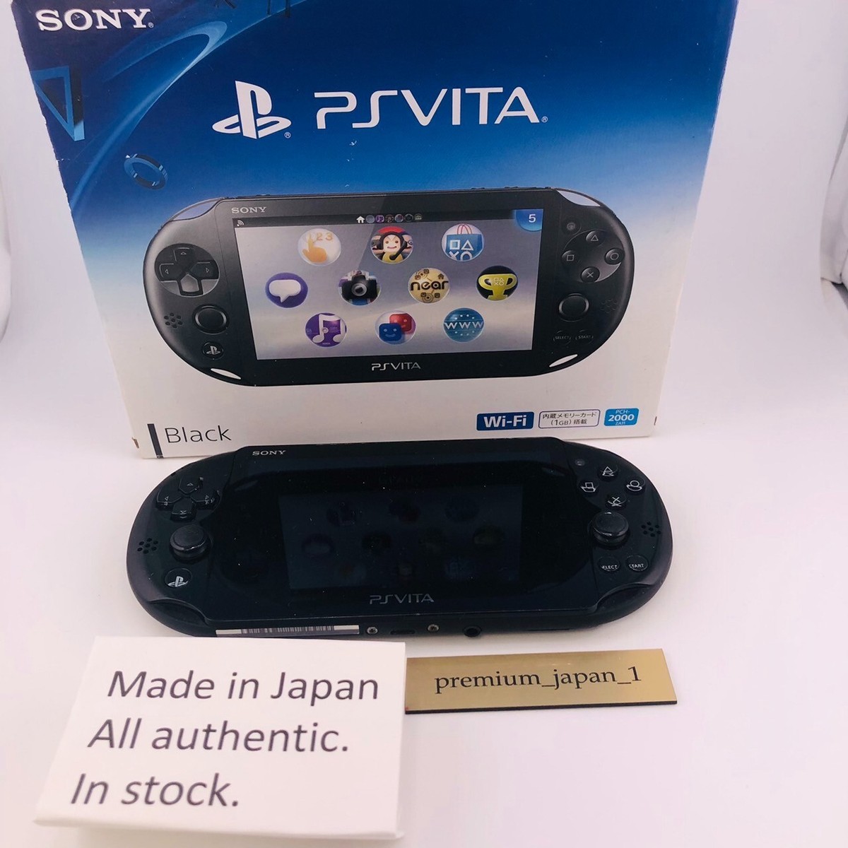 PlayStation Vita クリスタル・ブラック PCH-1100 Amazon.com: Sony PlayStation Vita 3G / Wi-Fi Model Crystal