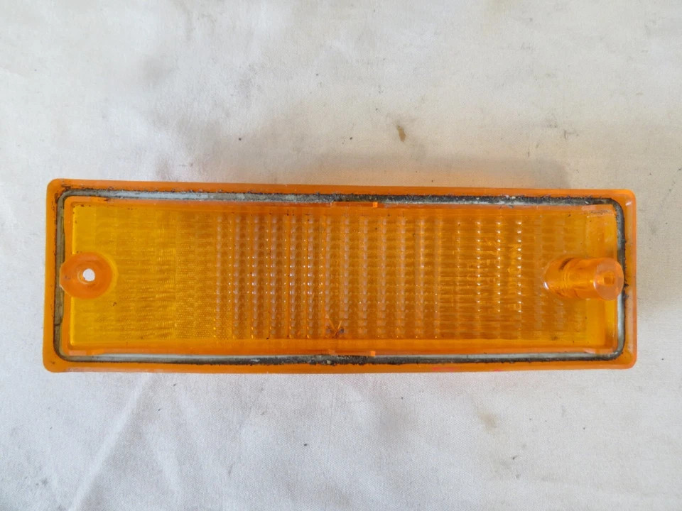 ✅ 74-89 Porsche 911 912 930 Carrera FRONT Turn Signal COVER Left or Right OEM Foto 3 de 4