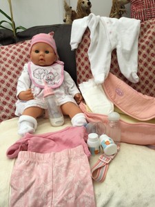 baby annabell travel cocoon carrier