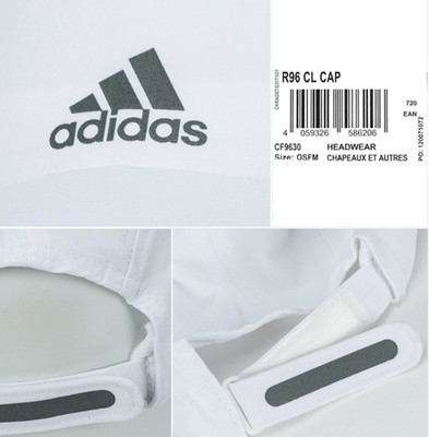 Adidas R96 Climalite Caps Running Hat Adjustable White OSFM GYM Hats Cap CF9629 | eBay