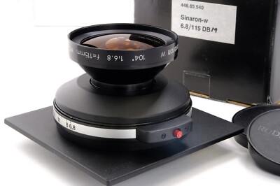 Sinaron-W  104° 1:6,8 / 115 mm MC  / DBM Sinar Large Format, Seltenheit, A1