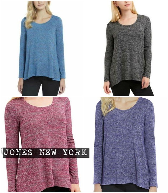 jones new york knit tops