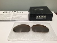 Oakley X-metal Juliet Replacement Lens: Titanium Iridium Polarized - Rare Oakley X-metal Juliet Replacement Lens: Titanium Iridium Polarized - Rare