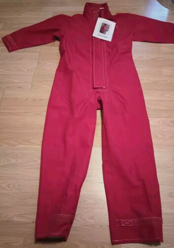 Ansell Sawyer-Tower CPC GORE Fabric Chemical Splash Protection Coverall Red S