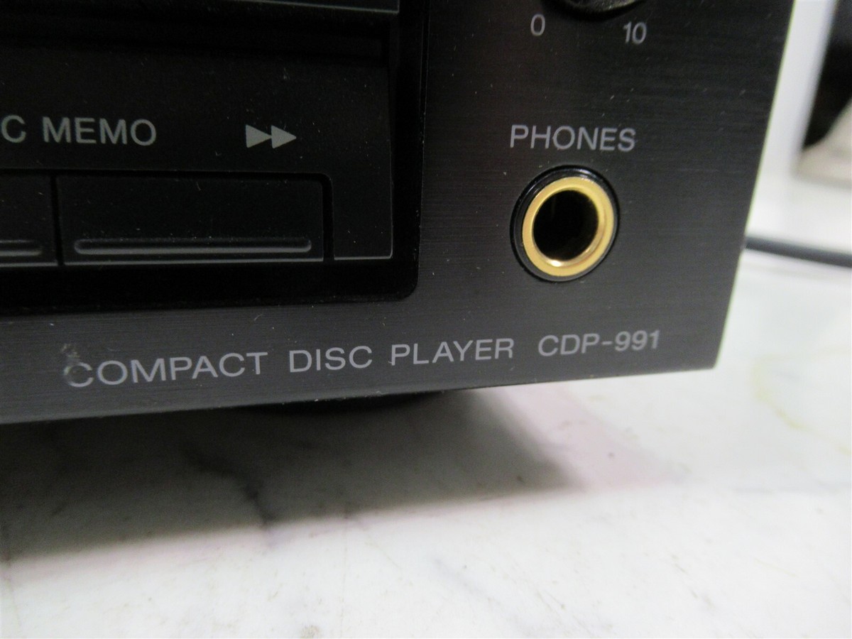 Sony CDP-991 CD Stereo Compact Disc Player High End Vintage