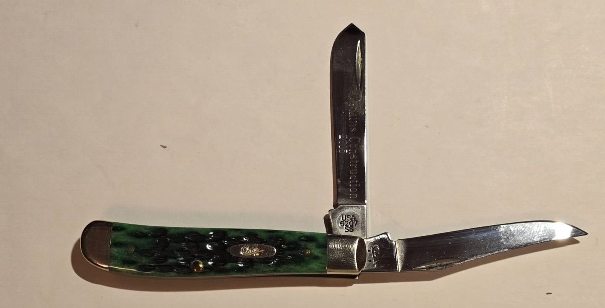 ビンテージ スカル マッチケース レア 珍品 デビル バイカー チョッパー Case XX 2005 Green Bone Trapper Knife 6207 SS | eBay
