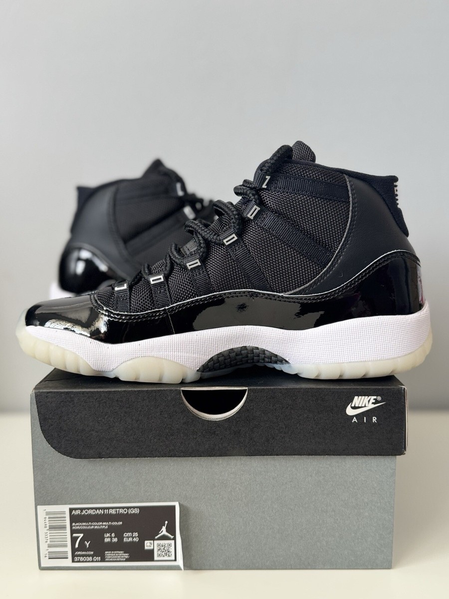 Jordan 11 XI Retro Jubilee (GS) 378038-011 Size 7Y/8.5W New