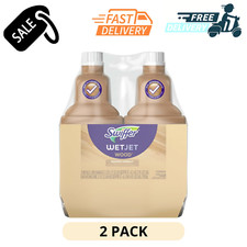 Wetjet Wood Floor Cleaner Solution Refill, 42.2 Oz - 2 Pack 0.28 per fl oz