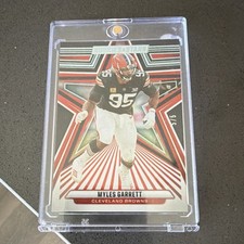Panini 2024 Rookies & Stars Myles Garrett #26 Browns Black & Blue /5