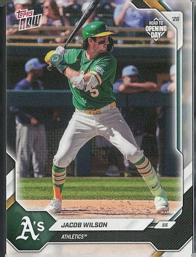 2026 Topps Now OD-128 Jacob Wilson