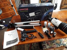Astronomical Telescope - 70mm Aperture - Kids & Beginners F30070M USED CONDITION
