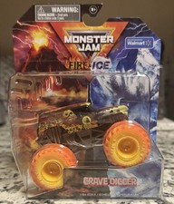 Monster Jam Grave Digger Fire Ice Split Edition Walmart Exclusive NIB