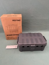 RESTMO Extra Large Outdoor Electrical Box  (12.5×8.5×5"), GREY, IP54