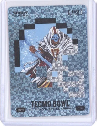 SCARY 2026 BO JACKSON BATTLE ARENA TECMO BOWL HELMET ICON BF ICE #HI.240 Q1078