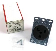Pass & Seymour 5750 Straight Blade 50A Receptacle Outlet 3P 4W 3PH 250V - NOS