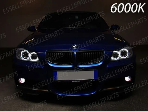 LAMPADE LED CREE 20W PER ANGEL EYES BMW SERIE 3 E90 fino al 12/2007 CANBUS 6000K - Foto 3 di 3