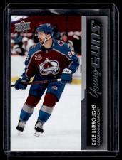 2021-22 Upper Deck Series 1 Young Guns Kyle Burroughs Rookie #206