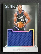 Keegan Murray 2024-25 Panini Noir Jumbo Material Jersey /99 #JM-MUR