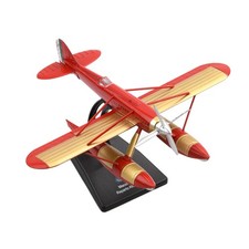 12cm Diecast 1/72  Italy Macchi MC.72 Racing Seaplane Finished Model w/ Stand