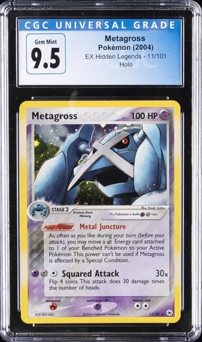 Metagross graded CGC 9.5 for sale on eBay