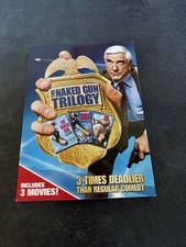 The Naked Gun Trilogy DVD CB5 With Slip Cover - Very Good Condition