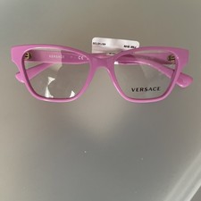 Versace Kids Eyeglasses VK 3003U 5399 Glasses Shiny Pink Kids Size Demo