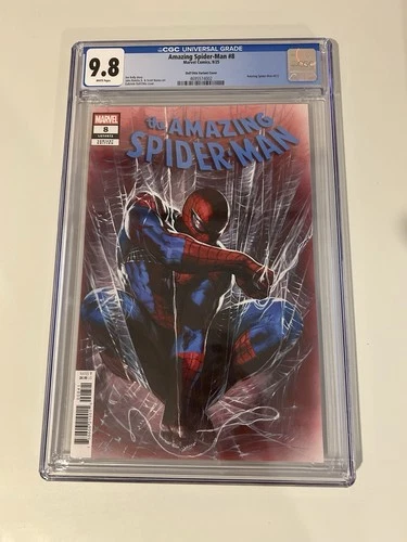 Amazing Spider-Man #8 CGC 9.8 (2025) Dell Otto Variant ~ Marvel Comics