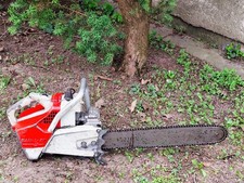 Motosega Stihl 07S vintage, si avvia e funziona!