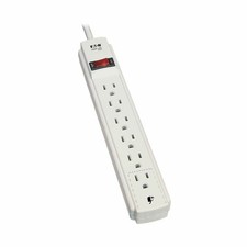 EATON TRIPP LITE PS615 6-Outlet Power Strip with 15ft Cord