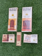 The House of Miniatures & Houseworks Genuine Wood Kits Sealed & Rare Chippendale
