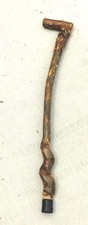 Vintage 31" Handcrafted Wood Twisted Vine Spiral Walking Stick Cane