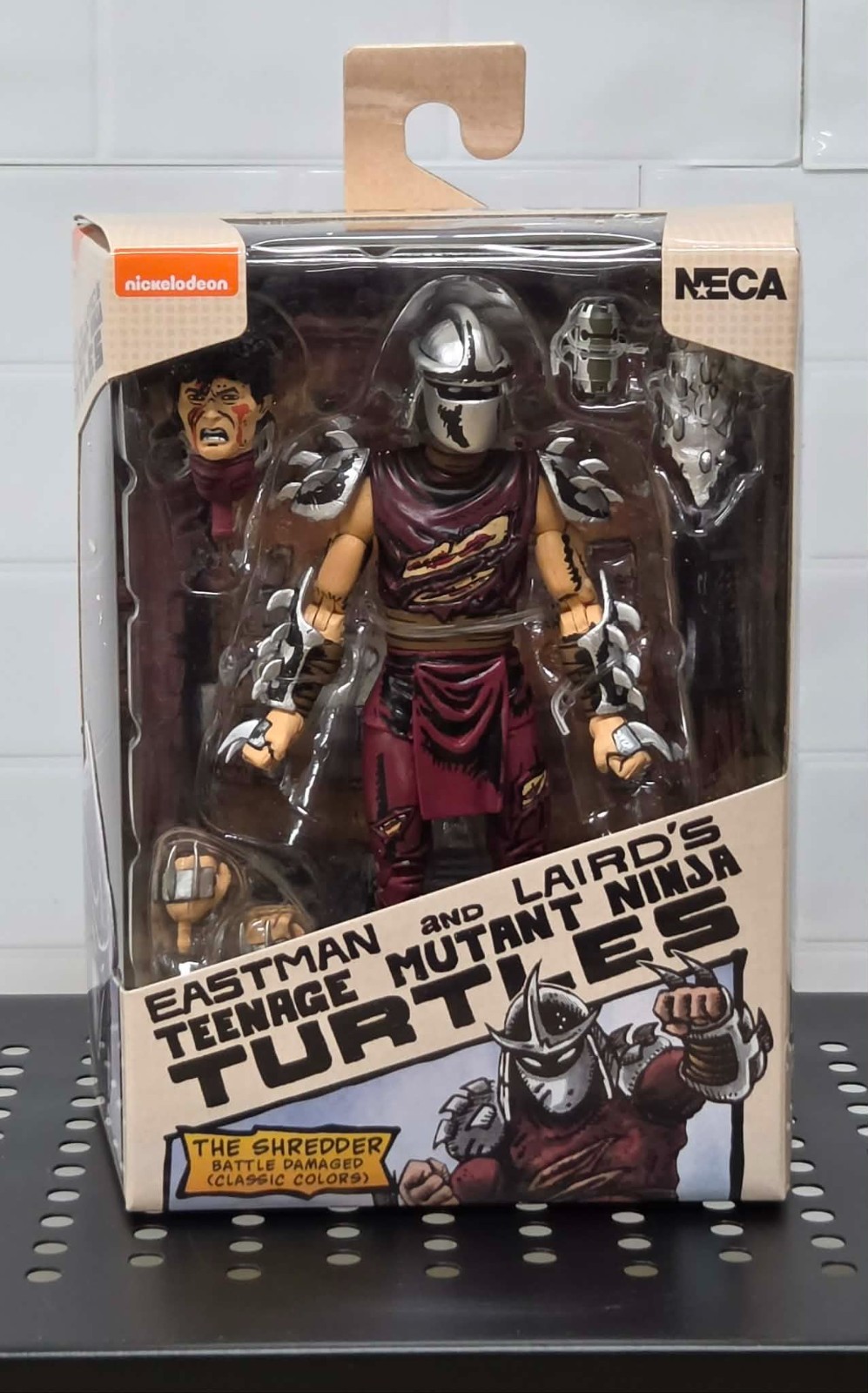 NECA Teenage Mutant Ninja Turtles Mirage Battle Damaged Shre