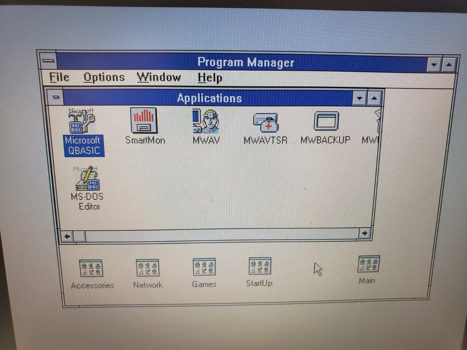 Computadora retro portátil Compaq LTE 5100 de colección 90 MHz 72 MB 2,1 GB DOS 6,22 Win 3,11 Foto 3 de 4