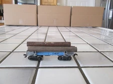 roundhouse custom load log car HO scale