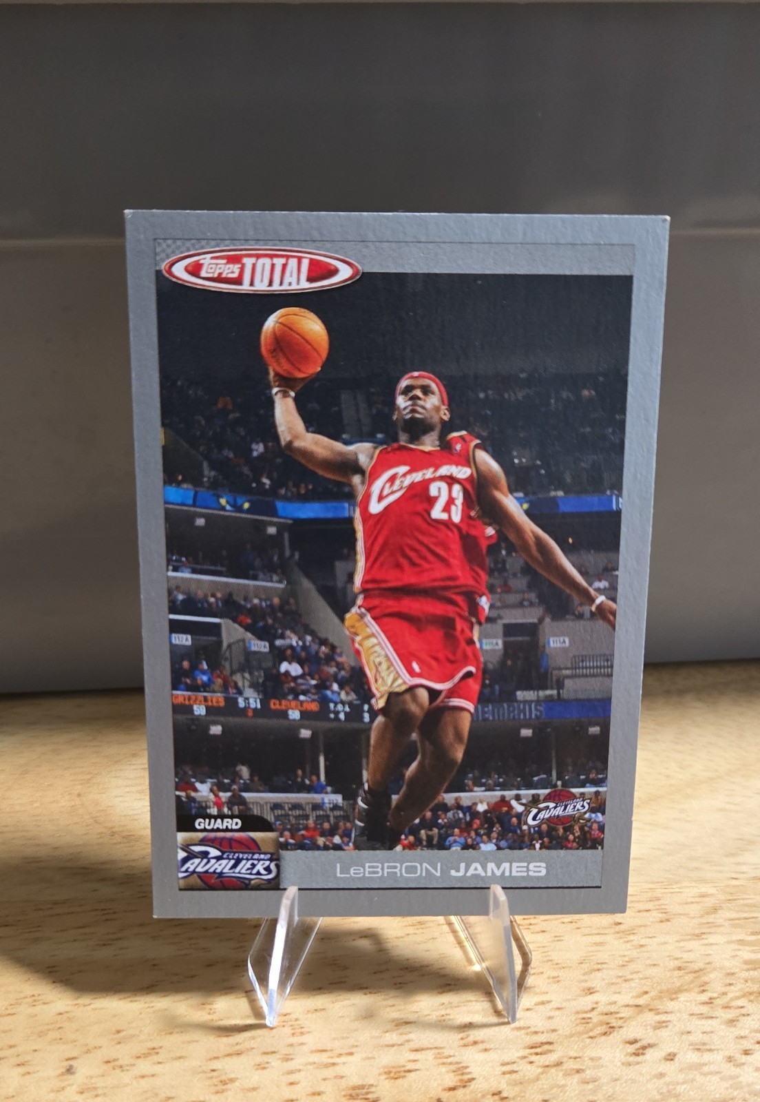 2004-05 Topps Total - LeBron James #4 Silver