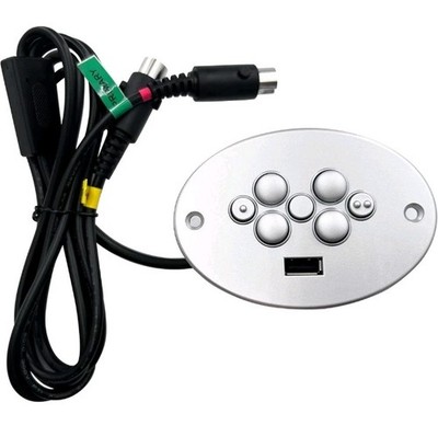 CTR UR2 07 Raffel Systems Power Recliner 7 Button 5 Pin Hand Control Replacement