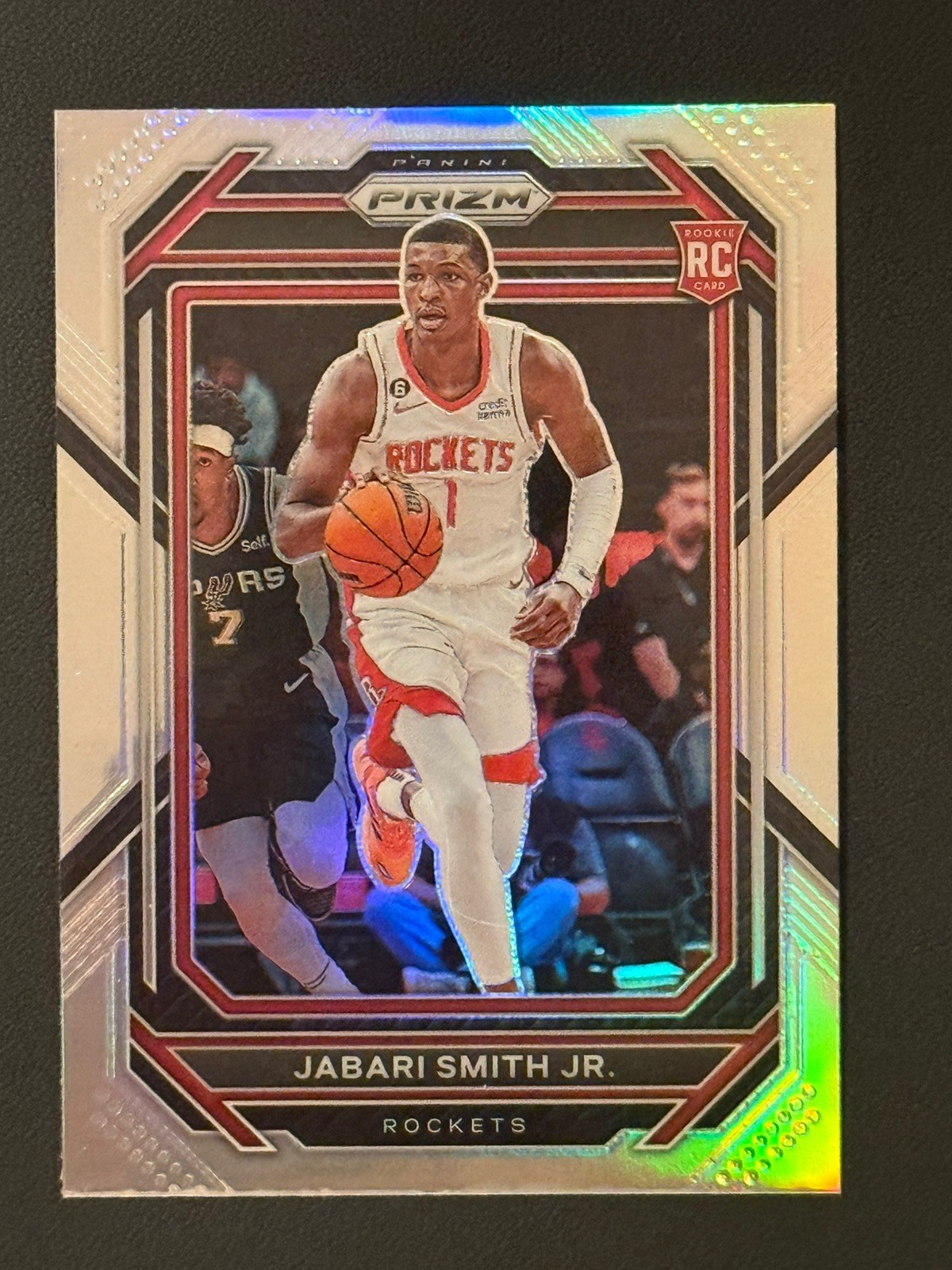 2022-23 Panini Prizm #228 Jabari Smith Jr. Silver Rookie RC