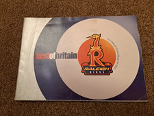 2002 FULL RANGE RALEIGH CYCLE CATALOGUE FULL SUSPENSION ERA
