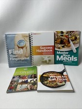 Weight Watchers Book BUNDLE What To Eat Now, Master Your Meals, Success Handbook