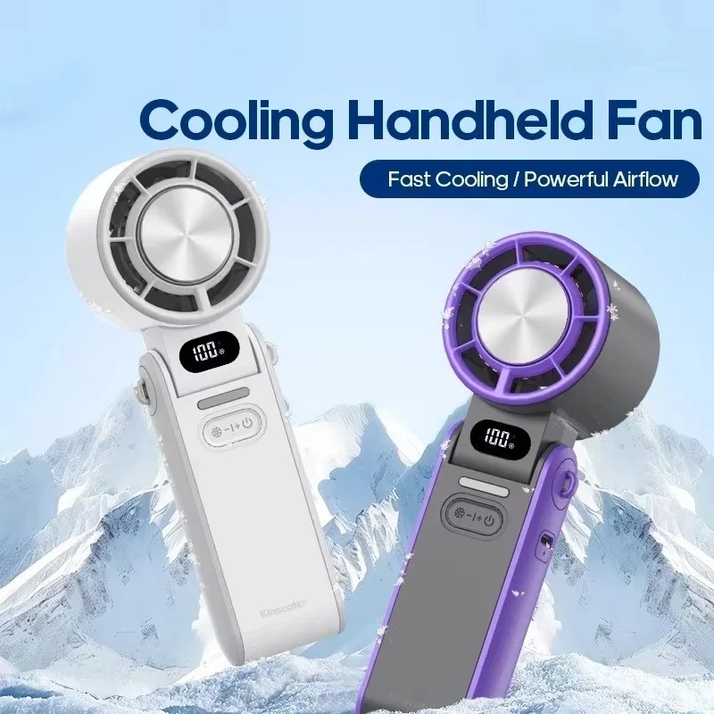 Ventilateur de poche turbo puissant avec 3 vitesses et flux d'air continu