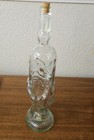 Vintage Spain Pressed Glass Hand Shaped Bottle Decanter 14" — photo 5