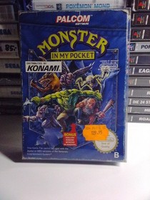 Monster in my Pocket - ⚡ VERSAND - OVP. + MODUL - RARIT&Auml;T - Nintendo NES Spiel