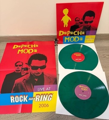 Depeche Mode - Rock am Ring Live 2006 - Ltd. green Vinyl, sehr selten
