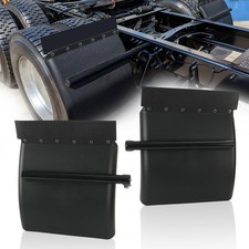 Pair Quarter Fender 24 X 24 Black Poly For Volvovnlpeterbilt Semi Trucks Pair Quarter Fender 24 X 24 Black Poly For Volvovnlpeterbilt Semi Trucks