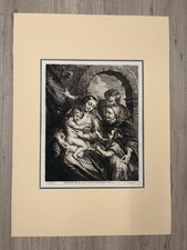 Stampa antica (Madonna Con Bambino)