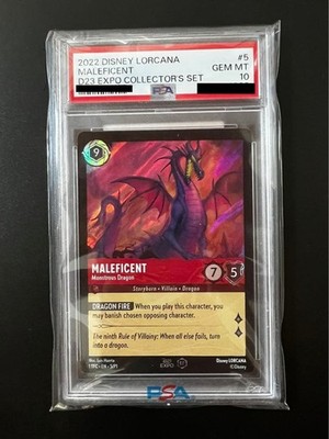 Disney Lorcana マレフィセントPSA10 s-l400.jpg