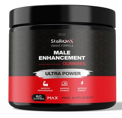 Stallion X, 60 Gummis, unterstützt Leistung, maximale Portion, Steigerung der Ausdauer