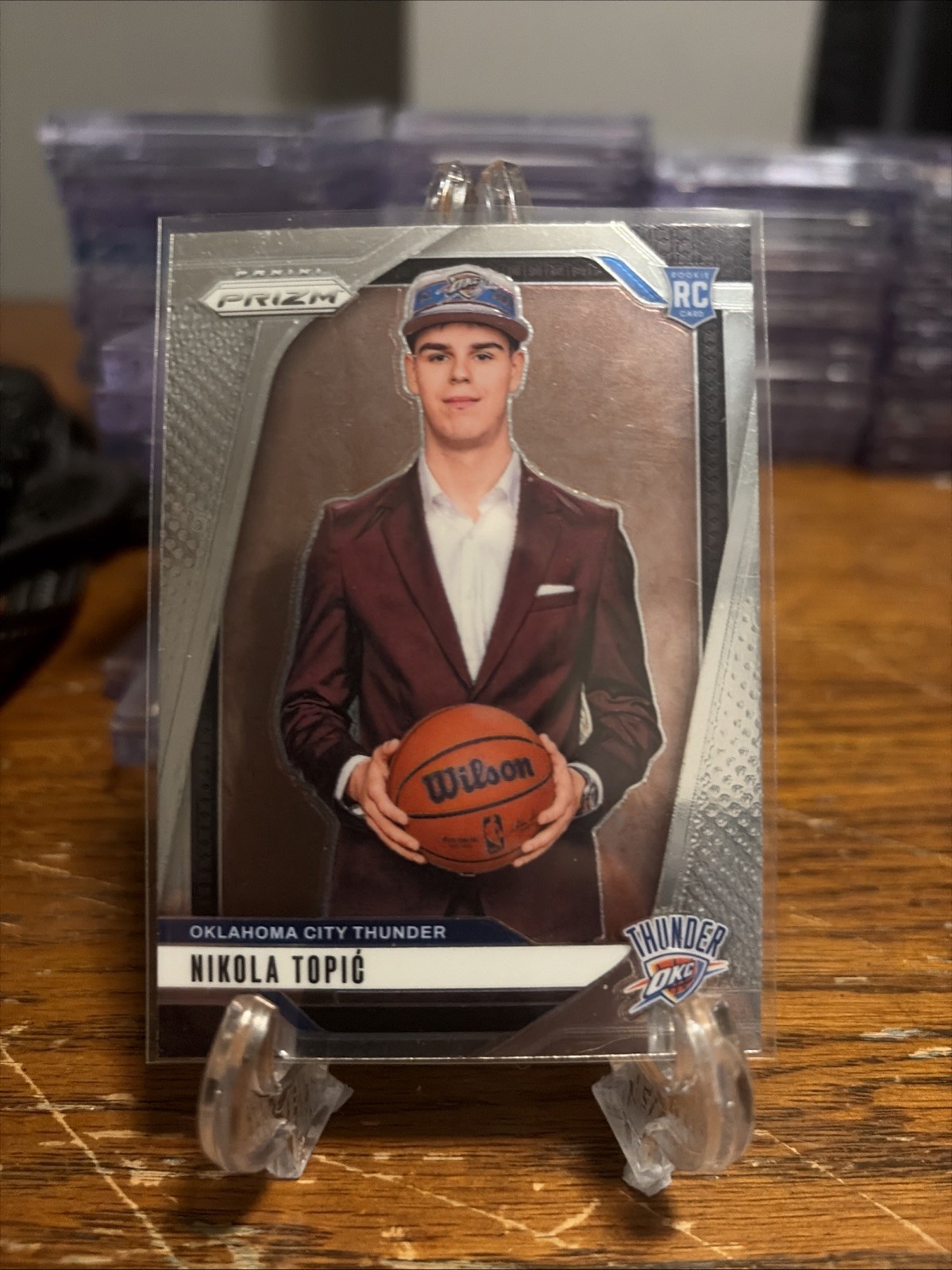 2024-25 Panini Prizm - Rookie Variation Nikola Topic #230 (RC)