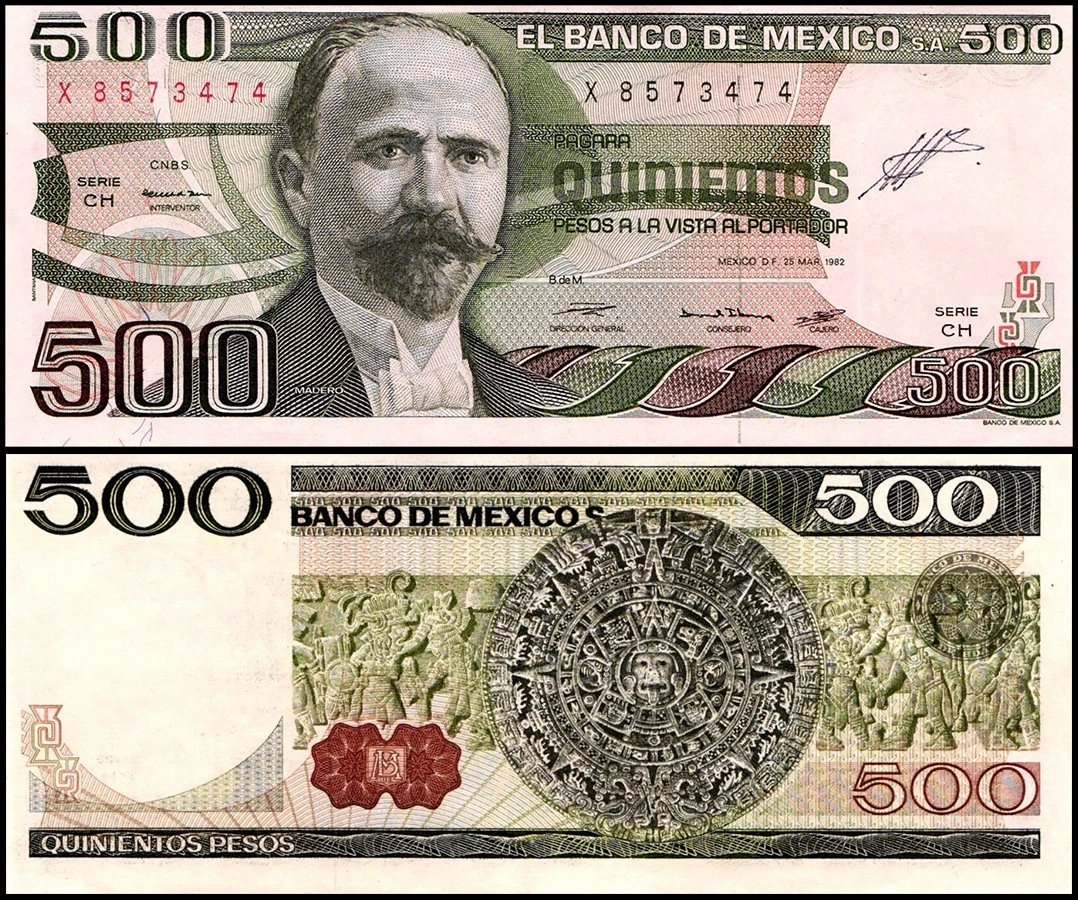 500 Mexican Peso for sale | eBay